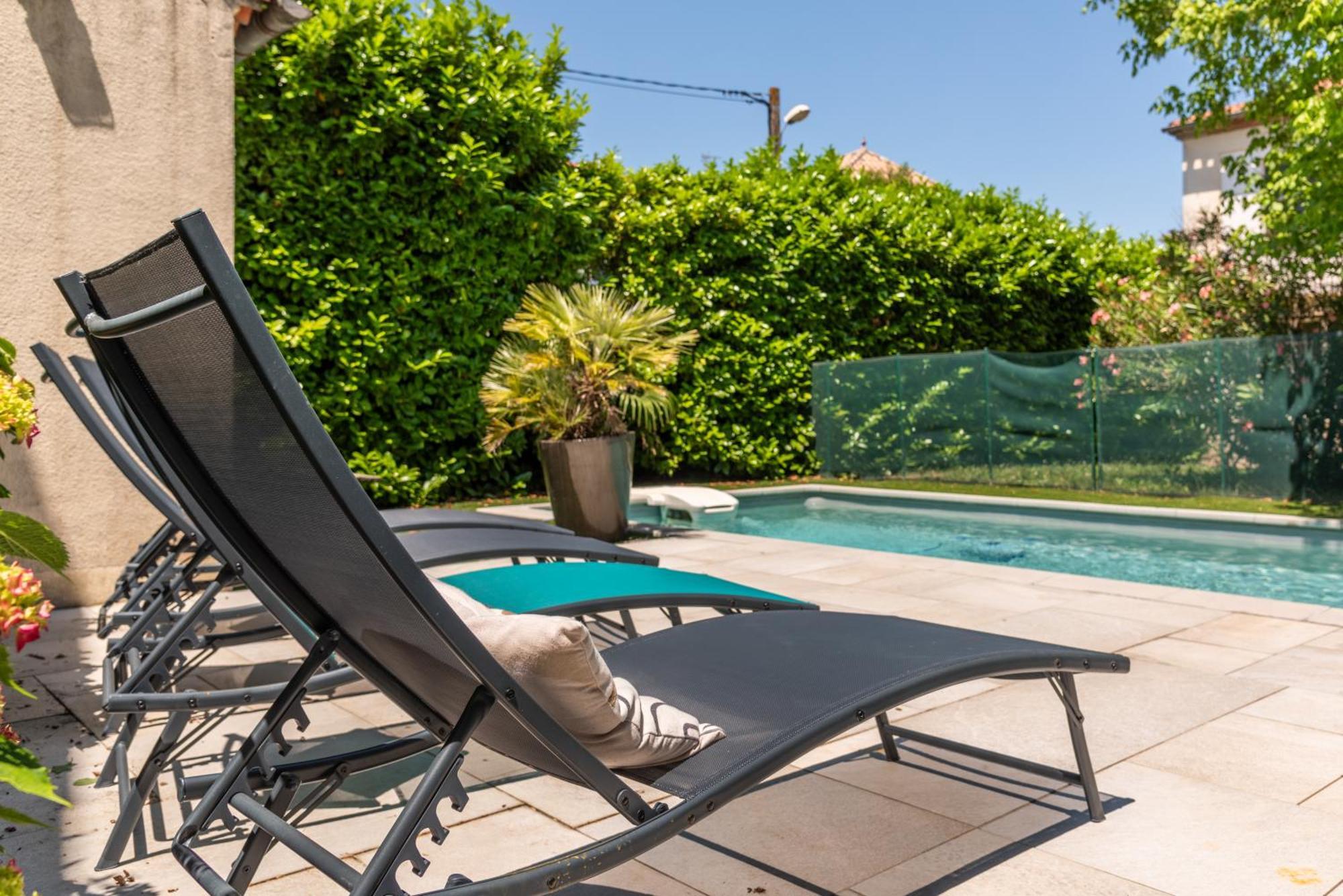 La Casa Grande - Piscine - Wifi - Parking Villa Carcassonne Luaran gambar